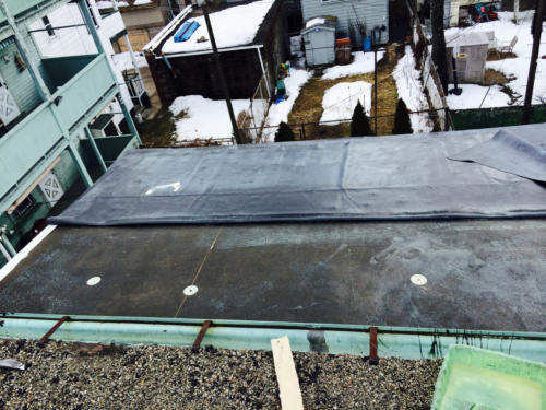 Boston EPDM Rubber Roof
