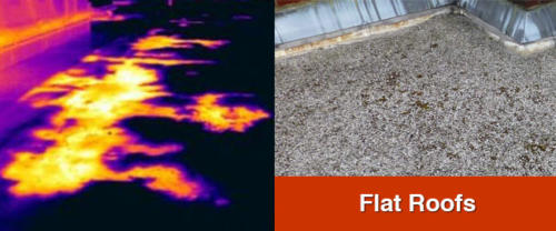 Flat Roofing Boston Thermal Imaging Drones