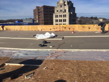 New Flat Roof Installation in South Boston - October 2022